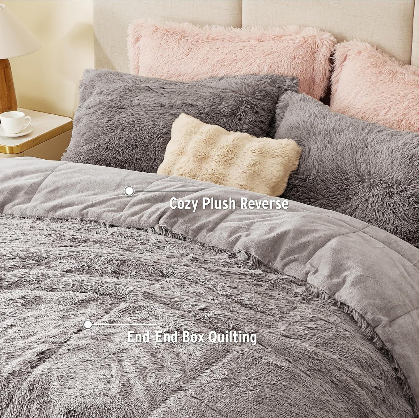 Modern Casual Ultra Soft All Season Fluffy Bedding