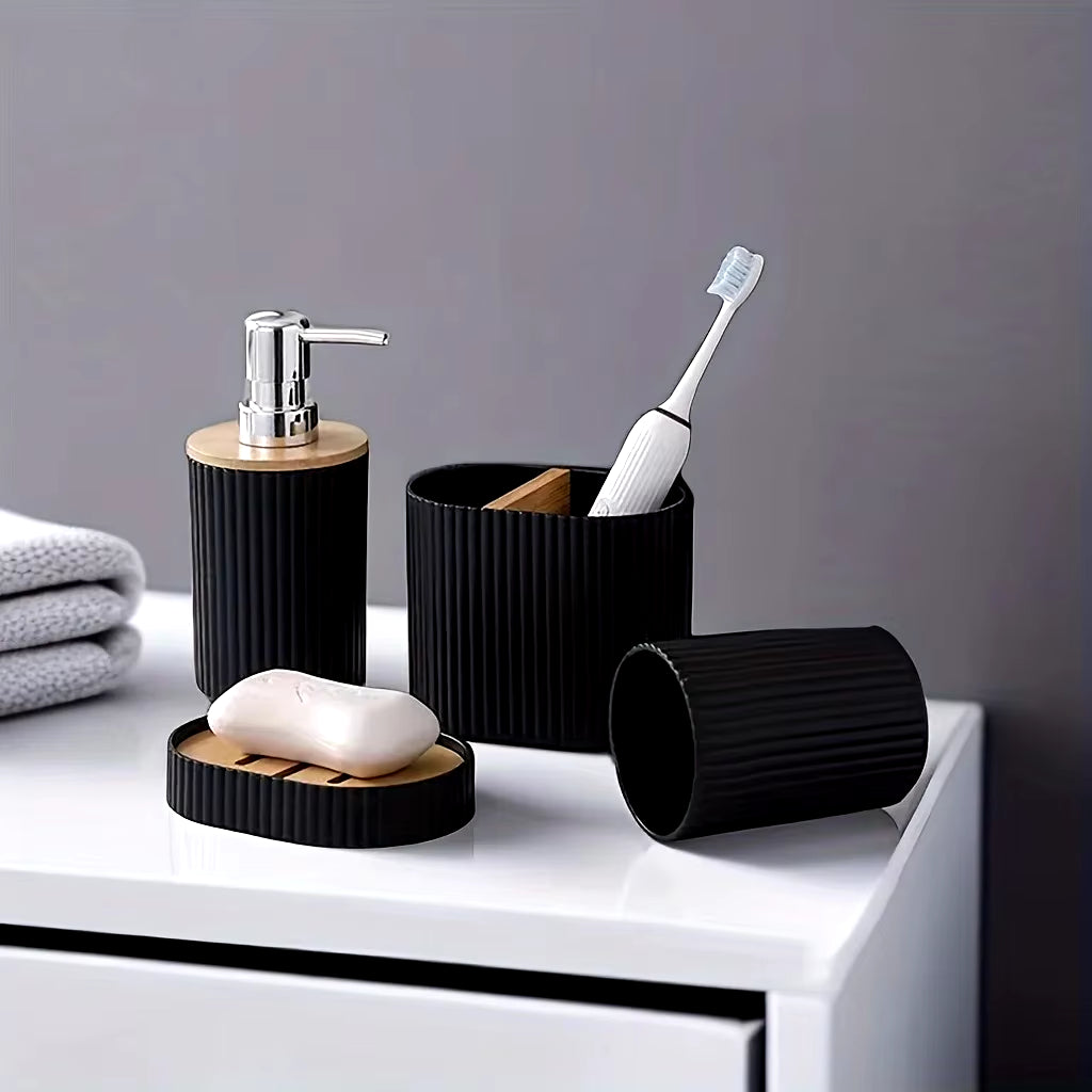 4Pcs Bathroom Accessories Set 
