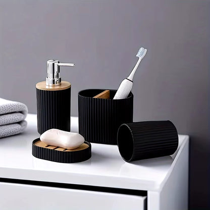 4Pcs Bathroom Accessories Set 