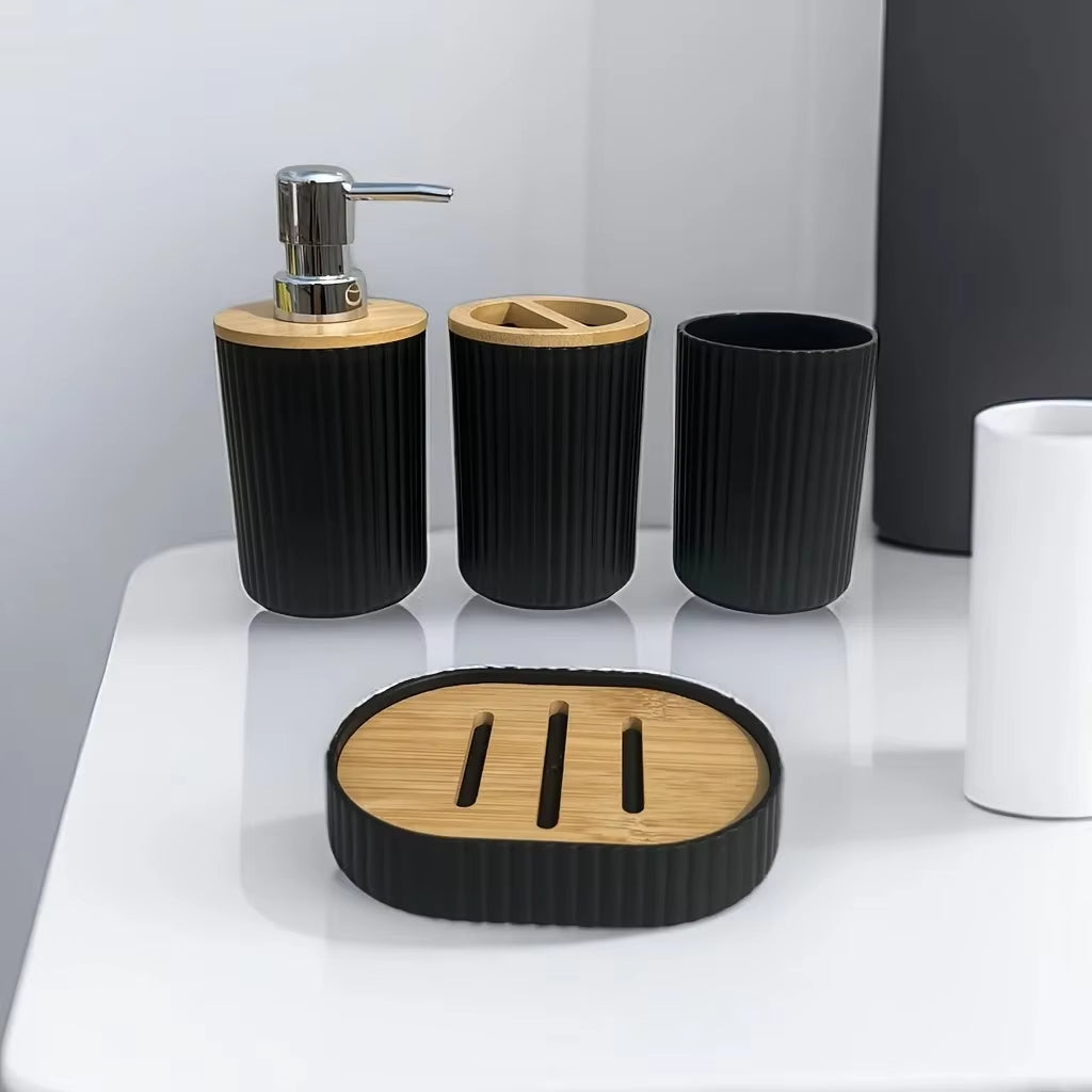 4Pcs Bathroom Accessories Set 