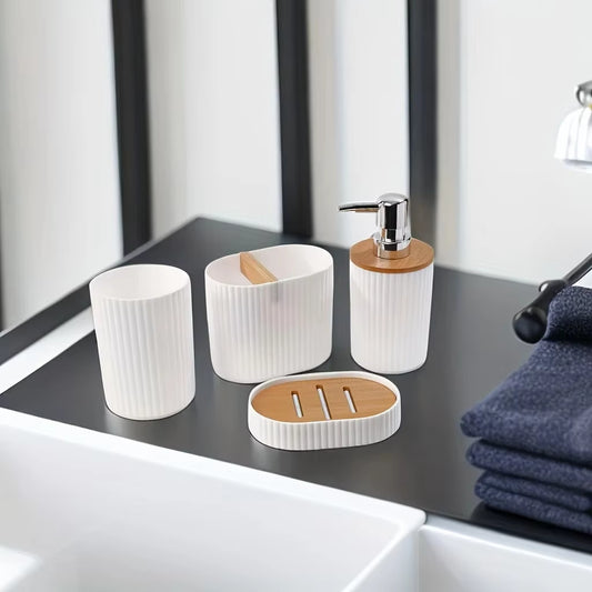 4Pcs Bathroom Accessories Set 