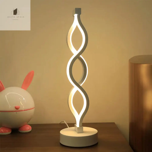 Art Shaped Seaweed Table Lamp 